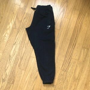 Gymshark Sweatpants, Men’s, Black, Small, 100% Cotton